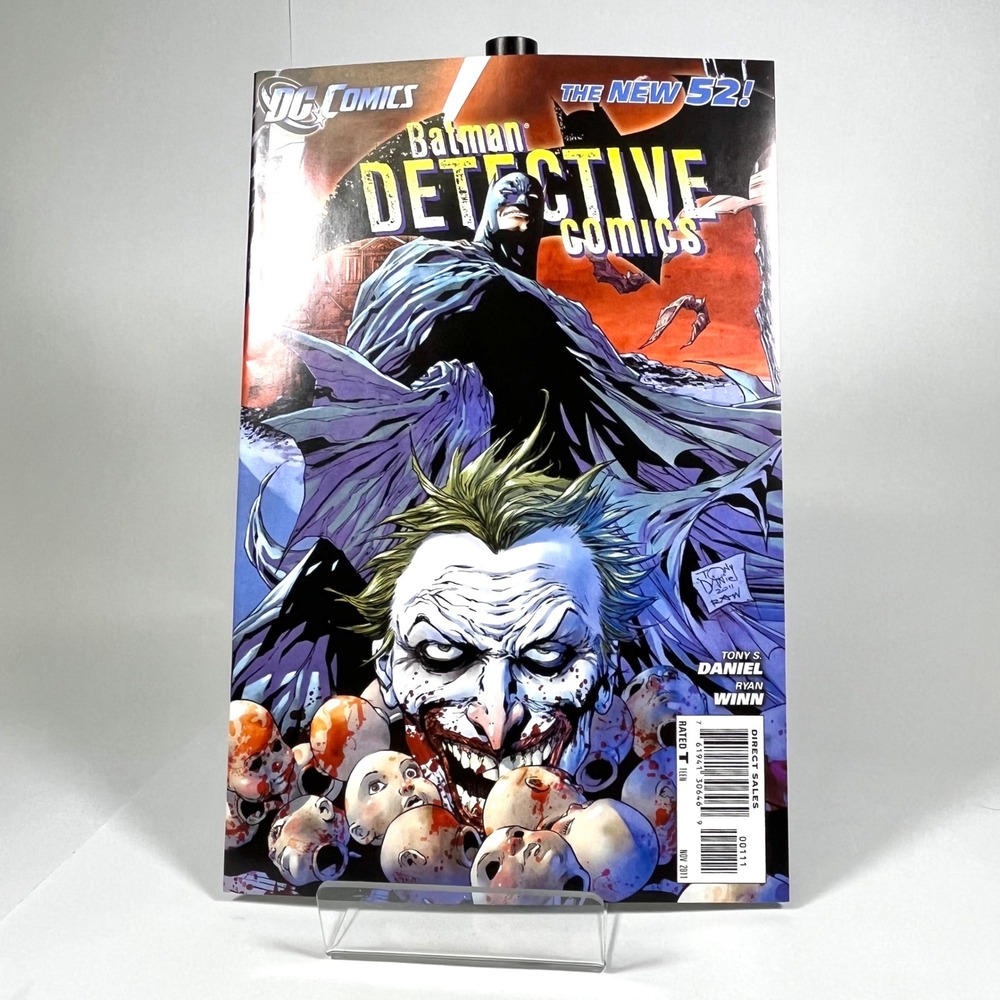 Detective Comics 1 DC Comics 2011 The New 52 Batman Joker Tony Daniel Key Issue